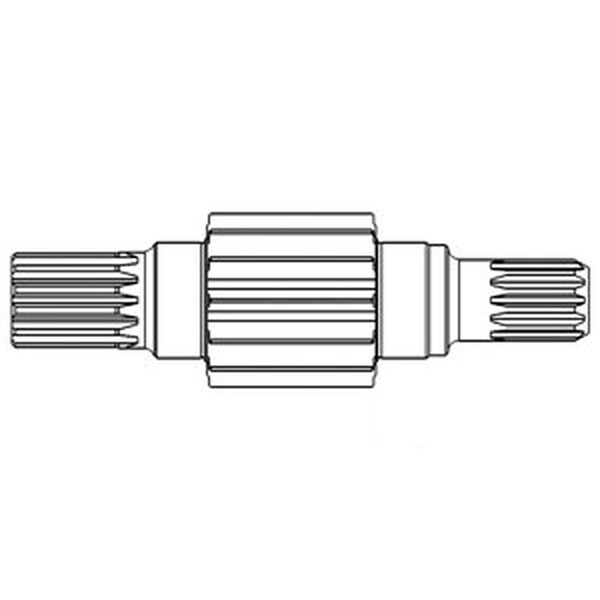 Aftermarket Bull Pinion Shaft Fits Case IH Tractor 1086 1486 3688 4386 4586 6788 104657C1 - main
